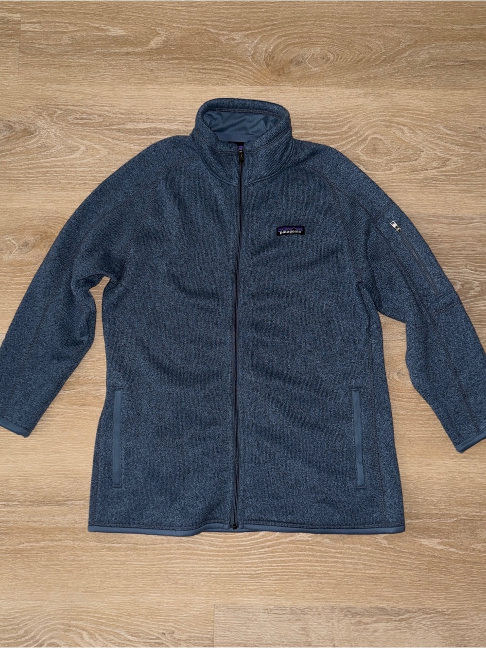 Patagonia Light Blue Fleece Jacket